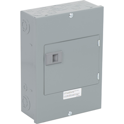 CQO48M60DSGP – Generator panel, QO, 1 phase, 4 spaces, 8 circuits, 60A main breaker with interlock, NEMA1, surface cover door, CSA