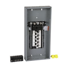 HOM2040M200PCVP – Load center, Homeline, 1 phase, 20 spaces, 40 circuits, 200A convertible main breaker, PoN, NEMA1, value pack