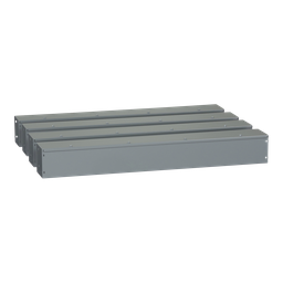 LDB64 – Wireway, Square-Duct, 6 inch by 6 inch, 4 feet long, hinged cover, N1 paint, NEMA 1