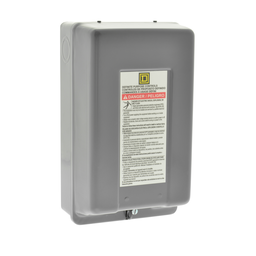 8910DPAG63V02 – Contactor, Definite Purpose, 60A, 3 pole, 30HP at 575VAC, 3 phase, 110/120VAC 50/60Hz coil, NEMA 1