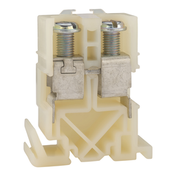 9080GD6 – Terminal block, Linergy, box connector, natural colored block, 180A, 600V