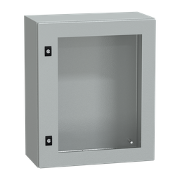 NSYCRN65250T – PanelSeT CRN tspt door w/o mount.plate. H600xW500xD250 IP66 IK08 RAL7035..