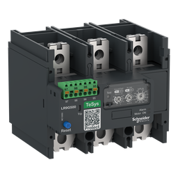 LR9G500 – Electronic thermal overload relay,TeSys Giga,125-500 A,class 5E-30E,push-in control connection