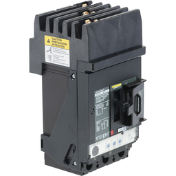 HJA36060U31XYP – Circuit breaker, PowerPacT H, 60A, 3 pole, 600VAC, 25kA, I-Line, Micrologic 3.2, 80%, padlock handle, ABC