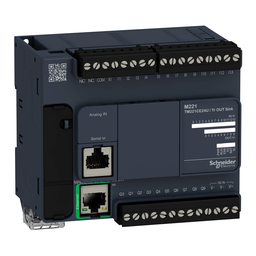TM221CE24U – Logic controller, Modicon M221, 24io tr.npn ethernet