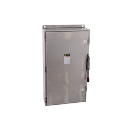H365SS – Safety switch, heavy duty, fusible, 400A, 3 pole, 250hp, 600VAC/600 NDC, NEMA 4, 4X, 5, 316 steel,