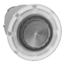 Square D ZB4BW613 22 mm Clear Round Flush Momentary Illuminated Push Button Operator
