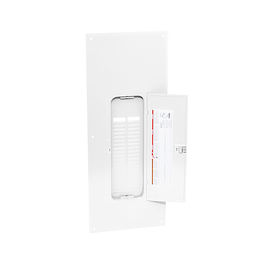 QOC42UFW – Replacement cover, QO, for 42 space load center, flush, white