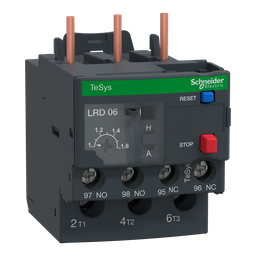 LR3D06 – TeSys Deca thermal overload relays – 1…1.6 A – class 10A