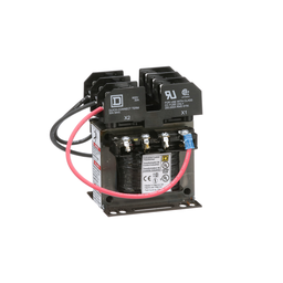 9070TF50D5 – Industrial control transformer, Type TF, 1 phase, 50VA, 600V primary, 120V secondary, 50/60Hz