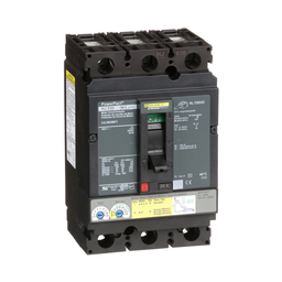 HJL36030M71 – Motor circuit protector, PowerPacT H, 30A, 3 pole, 600VAC, 25kA, lugs, thermal magnetic, 80%