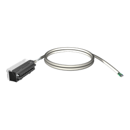 BMXFTW505 – cord set, Modicon X80, 40-way terminal, one end flying leads, 5m