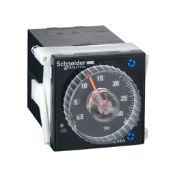 Square D RE48ATM12MW 24 to 240 VAC/VDC 5 Amp 0.2 Second to 300 Hour Multi-Function Timing Relay