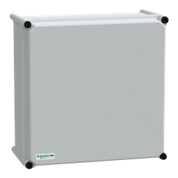 NSYPLSC3636G – PLS box, polyester rear, opaque PC cover IP66 36x36x18cm