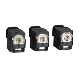 LV429227 – Aluminium bare cable connectors, ComPacT NSX, for 1 cable 25mm² to 95mm², 250A, set of 3 parts