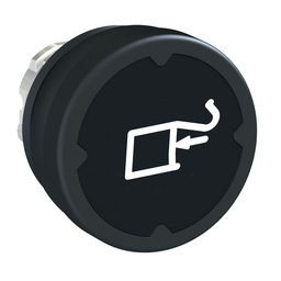 ZB4BC28040 – Head for push button, Harmony XB4, push button harsh environment, black, with marking type H040