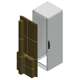NSYSFD185 – Spacial SF plain door – 1800×500 mm