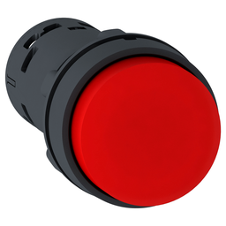 XB7NL45 – Push button, Harmony XB7, PB, Proj Spring Rtn, red, NO NC