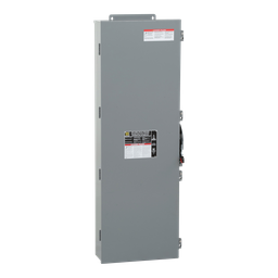 L600AWK – Circuit breaker enclosure, PowerPacT L, 250A to 600A, 3 pole, NEMA 12/3R, without knockouts