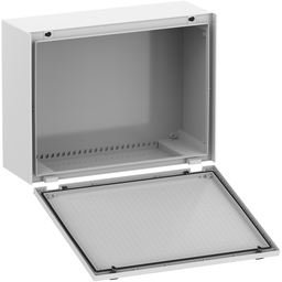 NSYPLM57G – Landscape (Horizontal) enclosure polyester monobloc IP66 H536xW747xD300mm