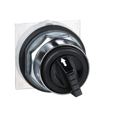 9001KS88B – 30mm Push Button, Type K, selector switch, 4 position, black knob