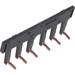 LAD9V6 – Set of power connections, inversing busbar, for 3P reversing contactors assembly, LC1D09-D38 screw clamp terminals