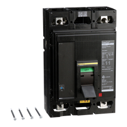 MGL26600 – Circuit breaker, PowerPacT M, 600A, 2 pole, 600VAC, 18kA, lugs, ET 1.0, 80%