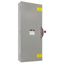 DTU365AWK – Safety switch, double throw, non fusible, 400A, 600VAC, 250VDC, 3 pole, 350HP, NEMA 12, no knock outs