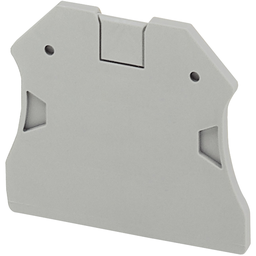 NSYTRAC22 – Linergy terminal blocks, end cover, for NSYTRV22, NSYTRV42 and NSYTRV terminal blocks, 2.2 mm wide, grey