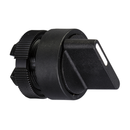 ZA2BD2 – Selector switch, Harmony XAC, plastic, black handle, 2 positions, unmarked