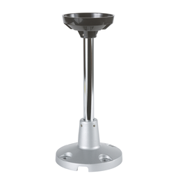XVCZ13 – Mounting tube, Harmony XVC, with metal fixing plate, aluminium, for tower light XVC 100mm, and beacon XVR 106 and 120mm