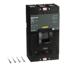 LAL36200 – Circuit breaker, LA, 200A, 3 pole, 600VAC, 22kA, 250VDC, 10kA, lugs, thermal magnetic