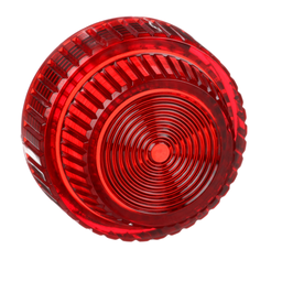9001R31 – 30mm Push Button, Types K or SK, pilot light lens, plastic fresnel, red