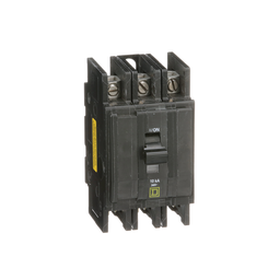 QOUQ330B – Mini circuit breaker, QOU, 30A, 3 pole, 240VAC, 10kA, four point quick connect terminals, bulk pack