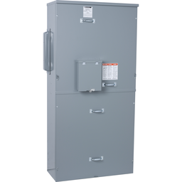 EZM31200FSE – Main fusible (Class T) switch unit, EZ Meter-Pak, 1200A, 240VAC max, 3ph/4W, 1200A bus, UG, Type 3R, EUSERC