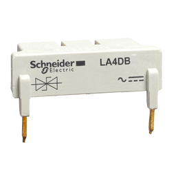 LA4DB3B – Suppressor module, TeSys Deca, bidirectional peak limiting diode, 24VDC