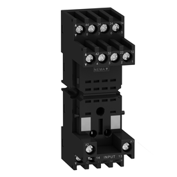Square D RXZE2M114M 250 Volt 10 Amp 35 mm Din Rail/Panel Mount Box Lug Connector Terminal Relay Socket