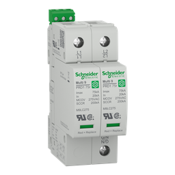 M9L22480 – surge arrester, Multi9 PRD1 75r, 2P, 240/480 V
