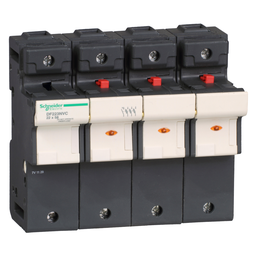 DF223NVC – Fuse carrier, TeSys DF, 3P N, 125A, 690VAC, fuse size 22x58mm, blown fuse indicator