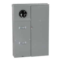 SU3040D300FB – All in one, Homeline, CSED, ringed socket, 300A, surface mount, 30 spaces, 40 circuits, 25kA SCCR, 320 manual bypass