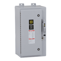 H363DF – Safety switch, heavy duty, fusible, 100A, 3 pole, 100hp, 600VAC/DC, NEMA 4X, fiberglass reinforced polyester