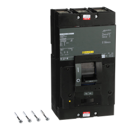 LAL36200MB – Circuit breaker, LA, 200A, 3 pole, 600VAC, 22kA, 250VDC, 10kA, lugs, thermal magnetic, short handle