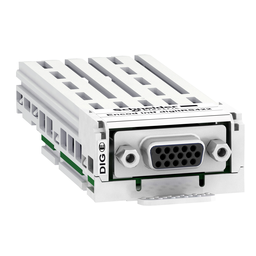 VW3A3420 – digital encoder interface module, Altivar, 5 to 24V, with RS422 compatible, 1 female high density SUB D15 connector