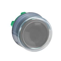 ZB5APA2 – Head for non illuminated push button, Harmony XB5, XB4, black flush pushbutton Ø22 mm spring return unmarked