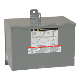 6T2F – Transformer, dry type, encapsulated, 6kVA, 3 phase, 480V primary, 208Y/120V secondary, 12C, 115C rise