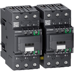LC2D80ABBE – TeSys Deca reversing contactor 3P 66A AC-3/AC-3e up to 440V coil 24V DC