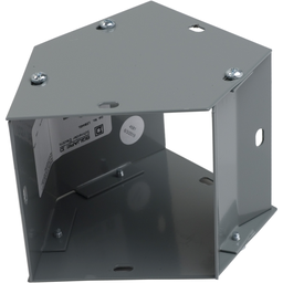 LDB445L – Wireway, Square-Duct, 4 inch by 4 inch, 45 degree elbow, N1 paint, NEMA 1