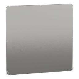 NSYMM1212 – Plain mounting plate H1200xW1200mm made of galvanised sheet steel