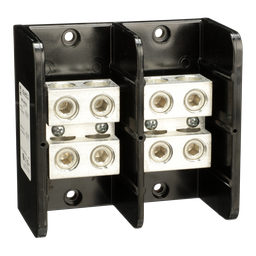 9080LBA265202 – Power distribution block, Linergy, 2 pole, 2 line, 2 load, 620A Cu, 500A Al, 600V