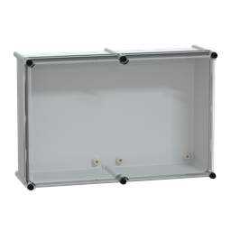 NSYPLS3654G – PLS box, polyester rear, transparent PC cover IP66 36x54x18cm